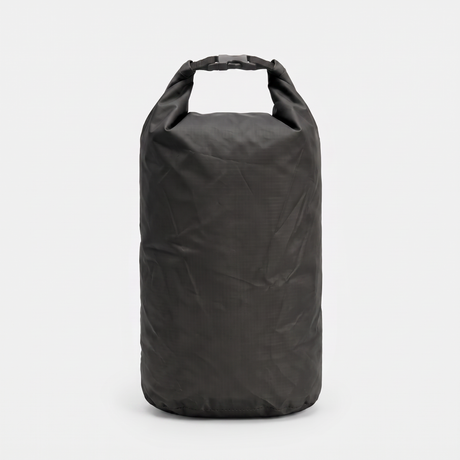 Battalion Roll-Top Dry Bag in Black – front