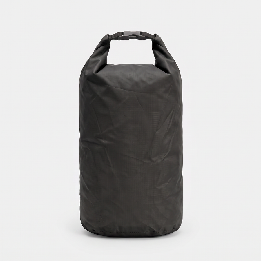 Battalion Roll-Top Dry Bag in Black – front