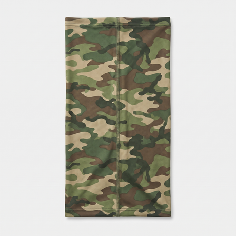 Battalion Lightweight Neck Gaiter in Camo – flat