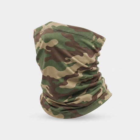 Battalion Lightweight Neck Gaiter in Camo – side