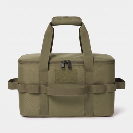 Battalion Camp Kitchen & Gas Canister Tool Bag in Olive Green – front