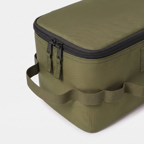 Battalion Camp Kitchen & Gas Canister Tool Bag in Olive Green – detail