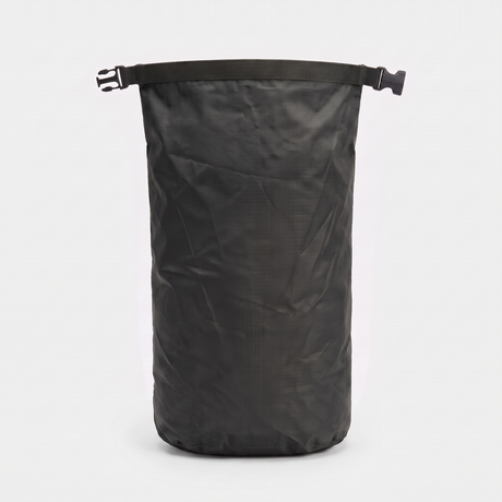Battalion Roll-Top Dry Bag in Black – open