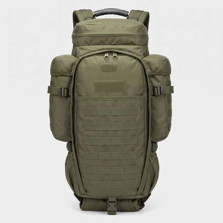 Battalion Mountain Pack 40L tactical hiking rucksack in Olive Green