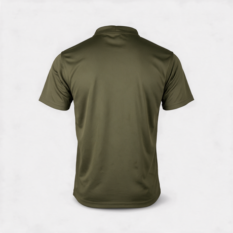 British Army Olive Green Coolmax T-Shirt – back