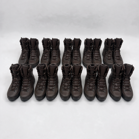 Ten pairs of Iturri Gore-Tex cold wet weather British Army combat boots