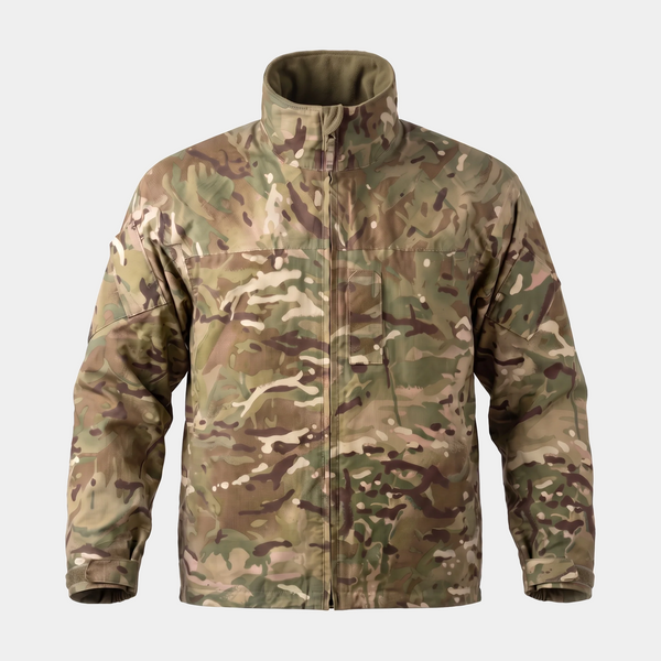 British Army MTP Lightweight Waterproof Gore-Tex Jacket front view, genuine military surplus