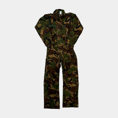 Dutch Army DPM Tank Suit - front view, genuine military surplus