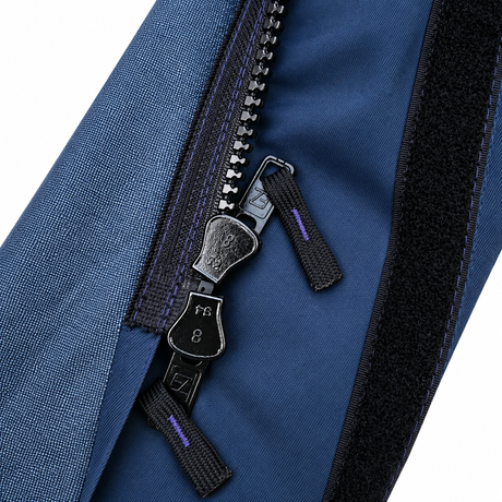 RAF Gore-Tex jacket two-way zip and storm flap detail