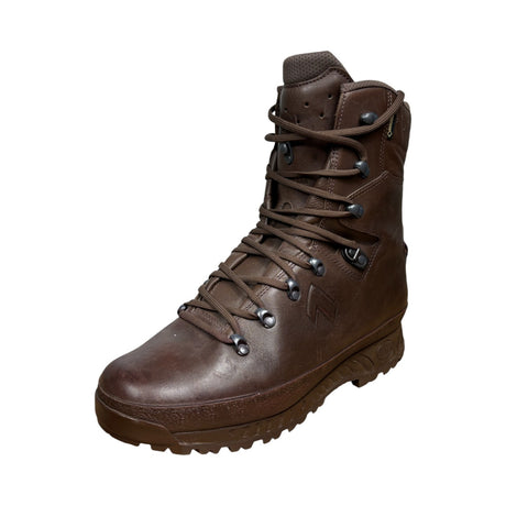 Haix Cold Weather GORE-TEX brown combat boot – angled view