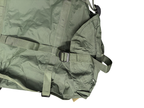 British Army medium weight modular sleeping bag compression sack, side view